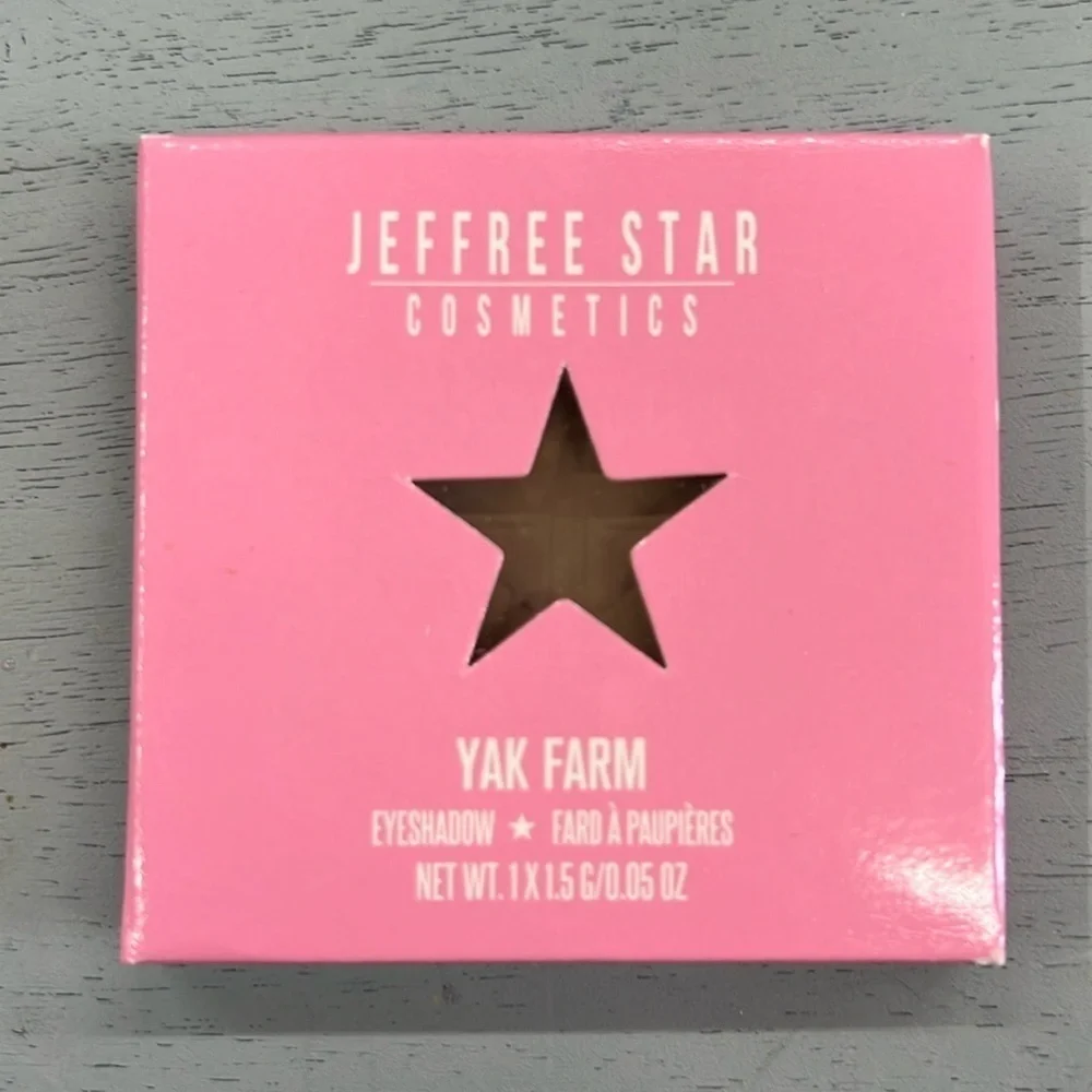 NIB Jeffree Star Eyeshadow Yak Farm